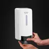 Suministro directo de fábrica dispensador de jabón manual montado en pared plástico espuma desinfectante de manos Caja 1000ml gran capacidad desinfectante de manos