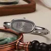Sunlifex Pulsera Elegante Simple Vintage de Moda Ovalada Reloj para Mujer Suministro Transfronterizo Reloj para Mujer