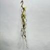 Árvore-dragão pequena artificial ramo de espuma arranjo de flores com folhas ramo falso decoração de móveis planta verde simulação planta verde simulação