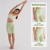 Pantalones de Yoga de Cinco Puntos de Felpa Cepillada para Mujer, Shorts de Gimnasio Sin Costuras, Shorts de Ciclismo para Exteriores de Cintura Alta, Leggings Deportivos