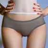 Pantaloncillos tipo boxer brillantes ultradelgados sin costuras para mujer, Calzones transparentes sedosos brillantes sexys con entrepierna abierta, Medias, Lencería sexy