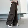 Pantalones para Niñas de Primavera y Otoño 2026 Nuevos Casuales Estilo Coreano Elegantes Pantalones Cargo Multibolsillos para Niñas Mayores Transfronterizos