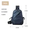 Bolso Cruzado 2026 Modelo Nuevo para Estudiantes Universitarios, Bolso de Hombro para Chicos con Acabado de Lujo, Mochila Pequeña para Adolescentes, Bolso de Pecho Impermeable