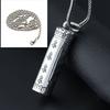 Plata esterlina s990 plata pura colgante vintage colgante vintage colgante vintage para hombres y mujeres joyería Xizang caja gawu