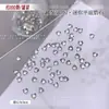 Rhinestones de circón para decoración de uñas, mini strass pequeños de fondo plano con forma irregular, strass pequeños brillantes a granel para decoración de uñas, strass sueltos, accesorios para decoración de uñas