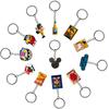 Llavero de comida mexicana, bolso, llavero, colgante, cibercelebrante, PVC, goma suave, metal, colgante, pequeña joyería