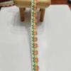 En Existencia Estilo Étnico Bordado de Flores Pequeñas Encaje Cinta Jacquard Flor Accesorio para el Cabello Decoración para Zapatos DIY Hecho a Mano Accesorios de Ropa
