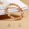 Pulseira de Cristal Amarelo Leite com Pingente de Torre para Mulheres, Novo Estilo Chinês, Joia de Pulseira com Design Fresco e de Nicho de Alta Qualidade, Presente para Namorada