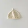 Chapéu de Bebê Yipan Outono e Inverno Estilo Coreano Simples e Fashionável Chapéu de Pássaro Quente e à Prova de Vento Chapéu de Tricô Pulôver para Criança
