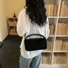 Bolso de mano tipo almohada retro coreano esmerilado para mujer, principios de otoño 2026, casual, único, versátil, adecuado para ir al trabajo, bolso de hombro y cruzado