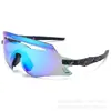 Nueva tendencia deportes al aire libre transfronterizos gafas de montar integradas anti-ultravioleta gafas de ciclismo de carretera a prueba de viento