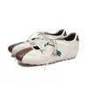 Versión de Piel de Oveja~Estilo Celebridad Tacón Oculto de 4 cm Zapatos de Entrenamiento Alemanes para Mujer, Novedad Primavera 2026 Zapatos Casuales Poco Profundos Mary Jane