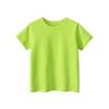 27kids camiseta infantil de manga curta para meninos, verão, cor sólida, gola redonda, roupa publicitária, bebê, coringa, jaqueta de meia manga, atacado