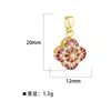 Colgante de Oro Circonita Gota de Aceite Colgante Pulsera Moda Accesorios para Mujer Fiesta Celebración Luna Cielo Estrellado Joyería