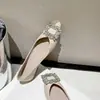 Zapatos Planos de Punta Fina para Mujer, Gamuza Negra, Hebilla Cuadrada Elegante, Boca Baja, Suela Suave, Nuevo Modelo 2026, Estilo para el Trabajo, Estilo de Verano para Mujer