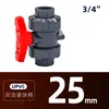 Válvula de esfera em UPVC GB grau industrial para tubo de água válvula de esfera de junta dupla válvula de esfera resistente a ácido e álcali químico válvula de esfera de junta dupla