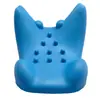 Almohada para la Columna Cervical de PU de Alta Elasticidad con Masajeador de Acupresión para Corregir la Columna Cervical Almohada Multifuncional para Masaje de Hombros y Cuello