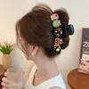 Pinza de acetato estilo coreano 2026 modelo nuevo para el pelo, elegante y exquisita, pinza de tiburón grande para cabello grueso