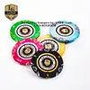 Fichas Três Cores Anti-Falsificação Estilo Macau com Moedas de Cobre Embutidas, Fabricação Profissional de Fichas para Salas de Mahjong e Jogos de Cartas com Logo de Alta Densidade