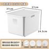 Caja de Almacenamiento de Snacks Personalizada para Sala de Estar del Hogar, Caja de Almacenamiento de Juguetes para Niños, Caja de Almacenamiento de Plástico con Tapa, Caja Organizadora de Ropa