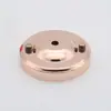 Placa de Teto com Assento Pontiagudo 110mm Placa de Borda Reta Placa de Suspensão Fio de Suspensão para Lustre de Jantar Chassi Redondo Ouro Rosa Lâmpadas Acessórios de Iluminação