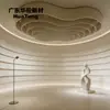 Nuevo Estilo Chino Túnel de Pasillo Largo Estilo Techo de Yeso Pared Continua Capas Reforzadas con Fibra de Vidrio Panel de Yeso a Prueba de Humedad