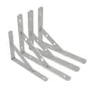 Dinit Suporte Triangular de Aço Inoxidável Espessado Laminador Prateleira de Parede Divisória Fixa Pendurada na Parede Suporte de Parede