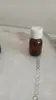 Botella de Líquido Oral Color Té Vidrio Transparente Botella de Farmacia Múltiples Tamaños Embotellado Evitación Química Botella de Reactivo