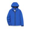Chaqueta informal de otoño para hombre y mujer, con logotipo para actividades al aire libre y montañismo, con estampado de color liso y bordado