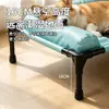 Cama de camping para mascotas con almohada de soporte para el cuello, elevada del suelo, a prueba de humedad, adecuada para perros pequeños y medianos, cama de malla transpirable para todas las estaciones