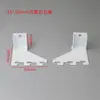 Suporte de Tubo Quadrado Suporte Esquerdo e Direito Acessórios de Suporte Coluna de Escada Coluna aa Suporte Lateral de Pendurar Suporte Central Suporte de Parede Superior Cabide de Prateleira