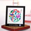Adornos de Marco de Espejo de Recorte de Papel Yuxian de Estilo Chino Más Vendidos en Stock al por Mayor con Palabras de Fortuna, Mensajes de Bendición Personalizables