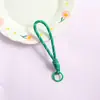 Nova Corda de Celular de Renda Corda Trançada Feita à Mão Capa de Celular Versátil Criativa Ornamento de Corda para Pendurar Destacável Pingente Charme