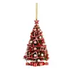 Adornos para árbol de Navidad transfronterizos, decoraciones navideñas para árbol de Navidad, decoraciones navideñas acrílicas planas, decoración del hogar, impresos