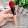 Fabricante em estoque pincel de maquiagem cabeça oblíqua pincel de base BB cream pincel de base pincel Fraxinus mandshurica cabo de madeira