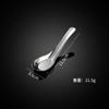 Personalizado 304 aço inoxidável chinês flat bottom spoon barco dobrar colher colher fina após 8090 memória colher de presente louça