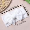 Faixa de Cabeça com Laço para Meninas Transfronteiriça Nova Faixa Elástica com Listras para Fontanela de Bebê Joias Infantis Atacado