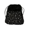 Nova Bolsa de Veludo de Cabra Bolsa de Armazenamento de Joias Objetos de Cristal Bolsa de Presente Bolsa de Veludo de Tarô Bolsa com Cordão