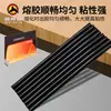 Fabricante Weideli Barras de Pegamento Caliente Negras, No Hilos, Caja Completa de Tiras de Pegamento Caliente, Gránulos de Pegamento, Adhesivo para Manualidades