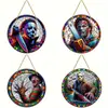 Vendas Diretas de Fábrica Transfronteiriça Decorações Penduradas Decorativas de Apanhador de Sol para Halloween Decorações para Casa Decorações de Atmosfera Festiva Atacado