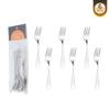 Fábrica de Origen de Comercio Exterior Transfronterizo 1010 Supermercado Amazon Juego de Cubiertos de Acero Inoxidable Juego de Cuchillo, Tenedor, Cuchara 6 Piezas para Uso en Restaurante