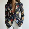 2026 transfronterizo temu nuevo pequeño floral 3D estampado digital personalizado vaina mujer chaqueta blazer DIY