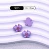 Parche de joyería brillante al por mayor mariposa accesorios para el cabello de niños zapatos con agujeros funda para teléfono móvil pinza para el cabello colgante material de decoración de colgante