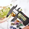 Pingente Lua de Pedra Natural Chuanghong Acessórios para Pulseira Colar DIY Artesanato de Pedra Preciosa Polida Pingente