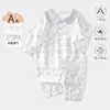 Ropa para bebé para otoño, mameluco de algodón puro para casa, amigable con la piel, suave, transpirable, adecuado para usar al aire libre, traje de gateo para casa, mameluco largo para recién nacidos