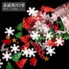 Navidad Brillo Lentejuela Bola Ruidosa Arena Movediza Hecho a Mano DIY Paquete de Materiales Accesorios Láser Pintura con Arena Mahjong Bola Hecha a Mano
