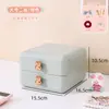 Caixa de Armazenamento de Mesa Estudante Pequeno Rack de Armazenamento Gaveta Simples para Crianças Artigos Diversos Acessórios de Cabelo Papelaria Porta-Canetas de Mesa Armário