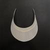Visera de plástico al por mayor visera grande de una pieza sin costuras sombrero para el sol de copa vacía accesorios para sombrero con visera
