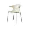 Silla de Comedor Medieval Creativa de Diseñador Nórdico Silla Acrílica Silla Moderna Simple con Respaldo para Instagram