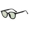 Gafas de Sol Gm para Mujer Celebridad de Internet Charlatana Mismo Estilo Gafas de Sol para Hombre Estilo Coreano Marco Grande Moda Retro Gafas Anti-UV Modernas